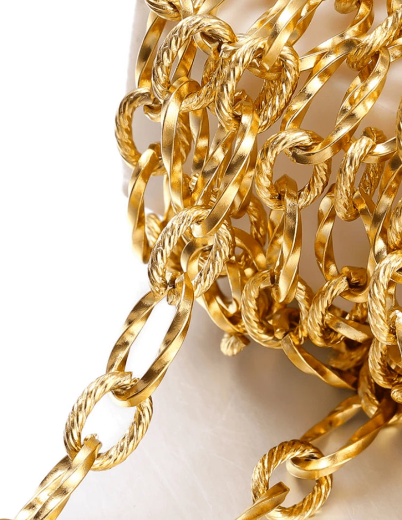 Collier || MAILLONS MARTELÉS
