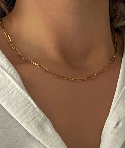 Collier || PERLES & CHAÎNE || MIRA