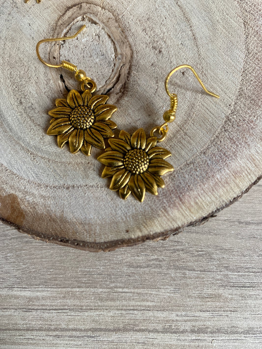 Boucles d’oreilles SUNFLOWER