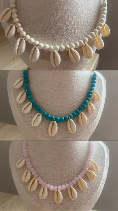Collier || PERLES & CHAÎNE || MIRA
